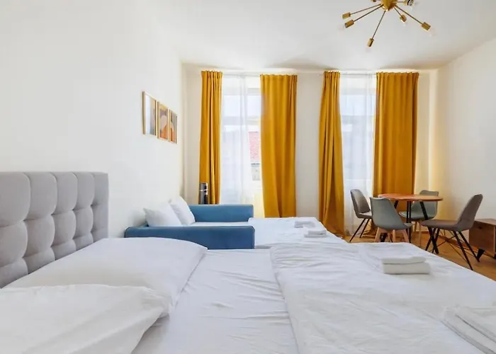 Near Hauptbahnhof - Kingsize Bed Апартаменти Відень