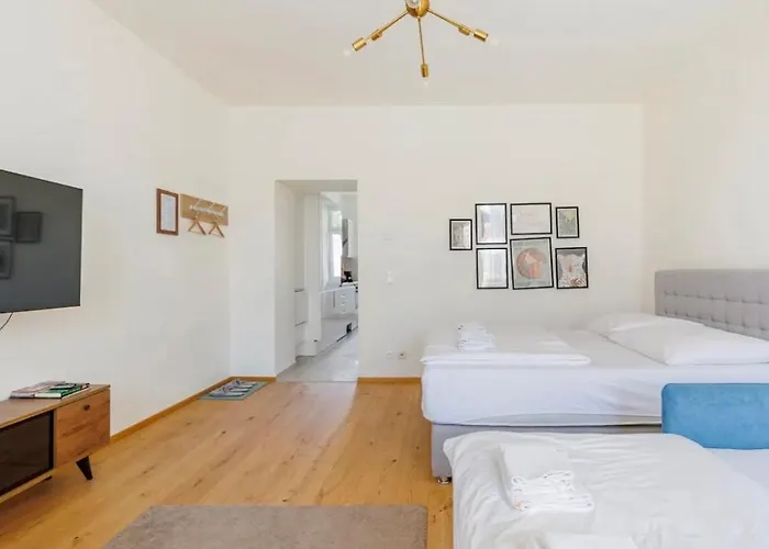 Near Hauptbahnhof - Kingsize Bed Апартаменти *